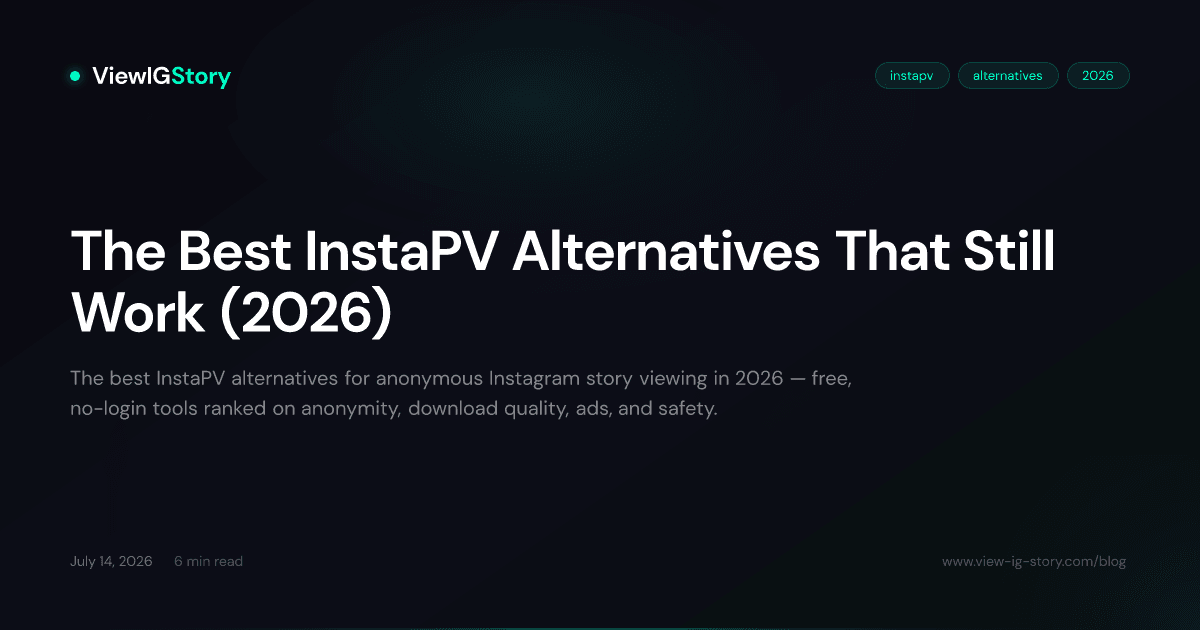 The Best InstaPV Alternatives That Still Work (2026)